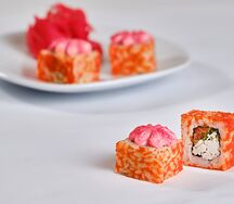 Калифорния с лососем