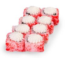 Запеченный ролл с креветкой