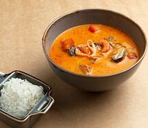 Суп Том Ям с морепродуктами