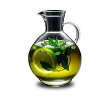 Холодный зеленый чай собственного приготовления