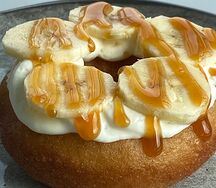 Милхаус пышка Банан-карамель