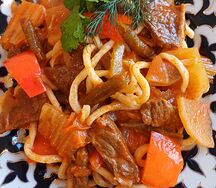 Лагман жареный