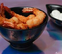 Креветки темпура