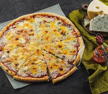 Пицца Четыре сыра большая