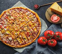 Пицца Цыпленок барбекю большая