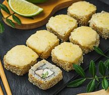 Запеченный с курицей