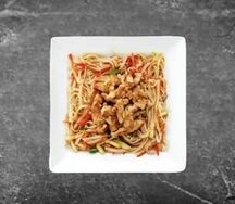 Удон с курицей