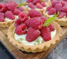 Малиновый тарт