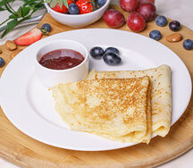 Блинчики с джемом