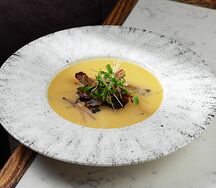 Крем-суп Гороховый с брискетом