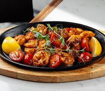 Жареные креветки