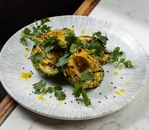 Авокадо на гриле