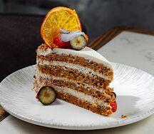 Морковный торт