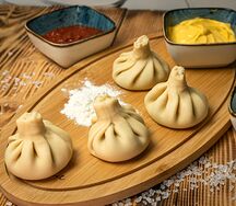 Хинкали с мясом