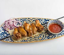 Шашлык из куриных крыльев