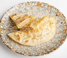 Кутаб с курицей