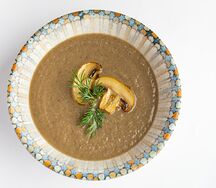 Суп-пюре грибной