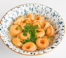 Чучвара с рыбой