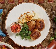 Котлеты из баранины с сыром