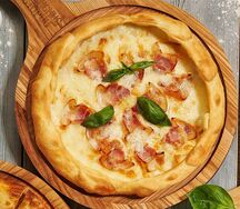 Хачапури с беконом