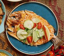 Форель по-кавказски без костей