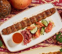 Люля-кебаб из говядины и свинины