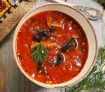 Суп Харчо с черносливом