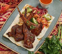 Шашлык из баранины на кости