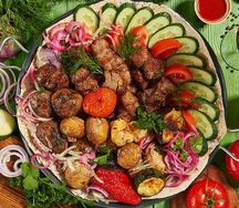 Ассорти из шашлыков Казбек