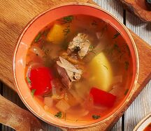 Хашлама с говядиной