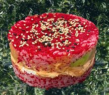 Бургер-ролл с лососем