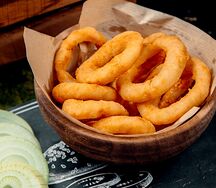 Луковые кольца во фритюре