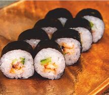 С угрем и огурцом