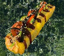 Ролл-дог с лососем