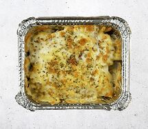 Паста с курицей и грибами