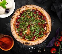 Пицца Пепперони с руколой