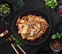 Вок с курицей