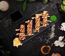 Опалённый лосось