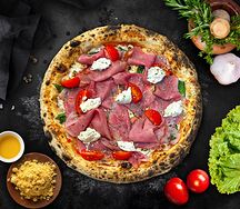 Пицца с говядиной