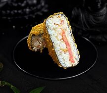 Ролл-бургер с курицей