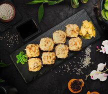 Запеченный ролл Люкс