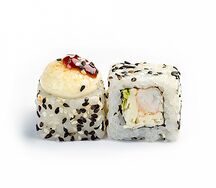 Запеченный Цезарь с креветкой