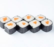 Ролл с лососем