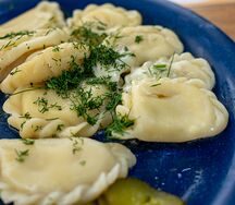 Вареники с картофелем