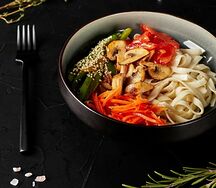 Удон с овощами