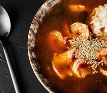 Мисо с креветкой