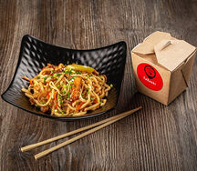 Wok с курицей