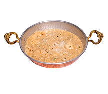 Ризотто с курицей и кунжутом