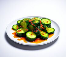 Огурцы в кисло-сладком соусе