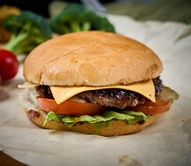 Бургер с говядиной 